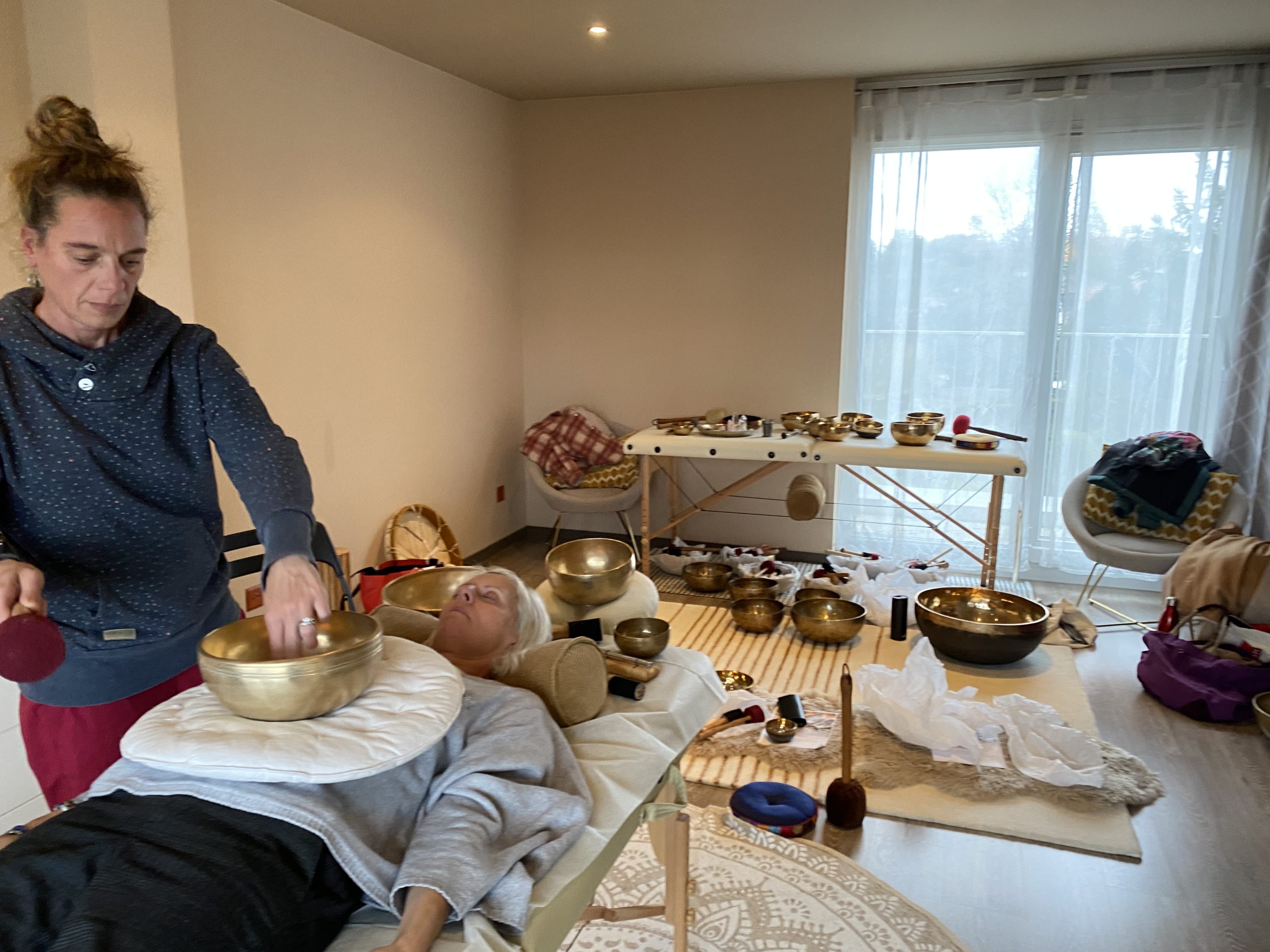 Sonotérapie et bols chantants Tibétains sur Poitiers